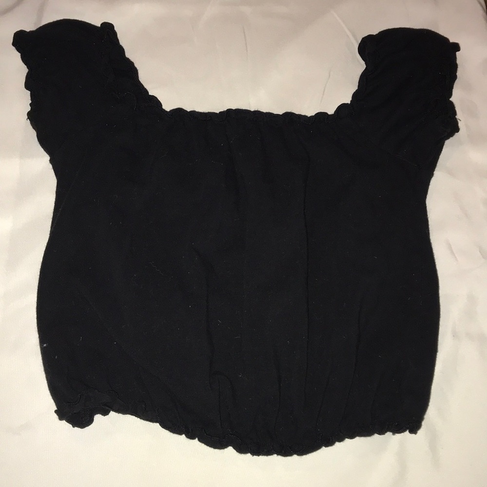 Arizona ruffles crop top